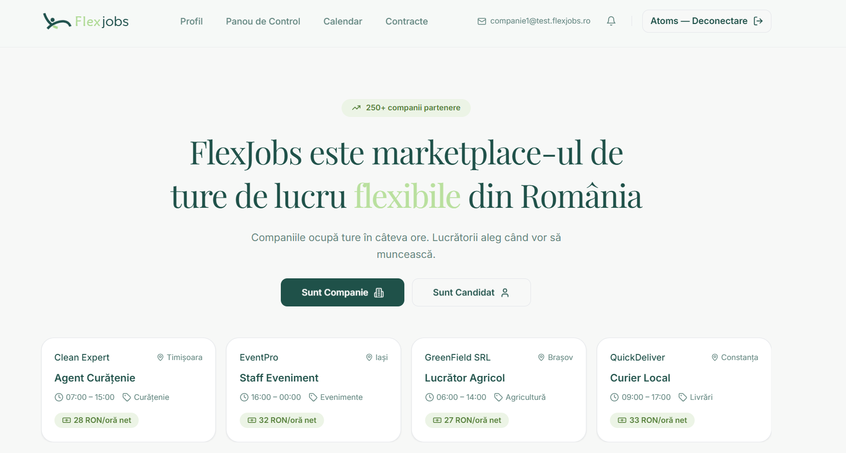 FlexJobs — Vitrină